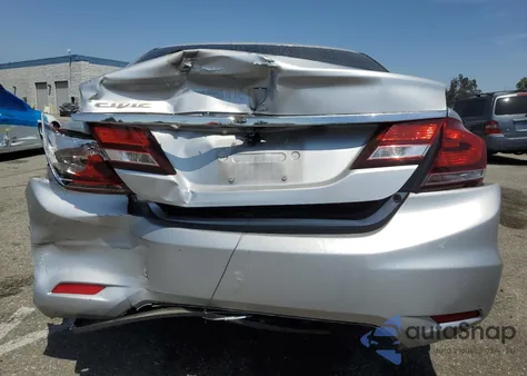 2015 Honda Civic Ex из США, поврежденный, VIN 2HGFB2F83FH545550